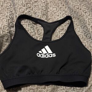 Adidas Women's Black Racerback Sports Bra